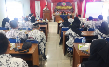 Rapat Besar PGRI Aceh Jaya - Persatuan Guru Republik Indonesia Cabang Aceh Jaya